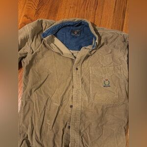 Chaps Ralph Lauren Men's Tan Corduroy Jacket vintage